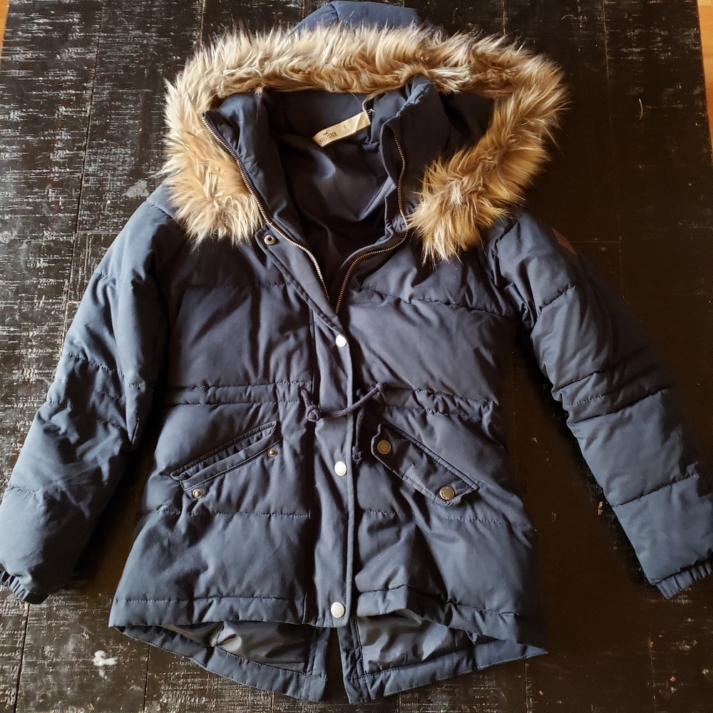 Hollister puffer jacket